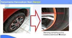Penyebab Ban Mobil Benjol, Perhatikan Cara Berkendara 