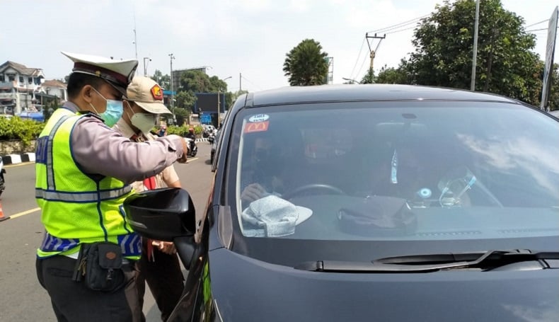 Libur Lebaran, Arus Lalu Lintas di Puncak Masih Sepi