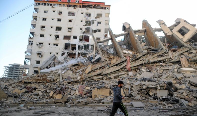 Situasi Gaza Setelah Dibombardir Jet Tempur Israel