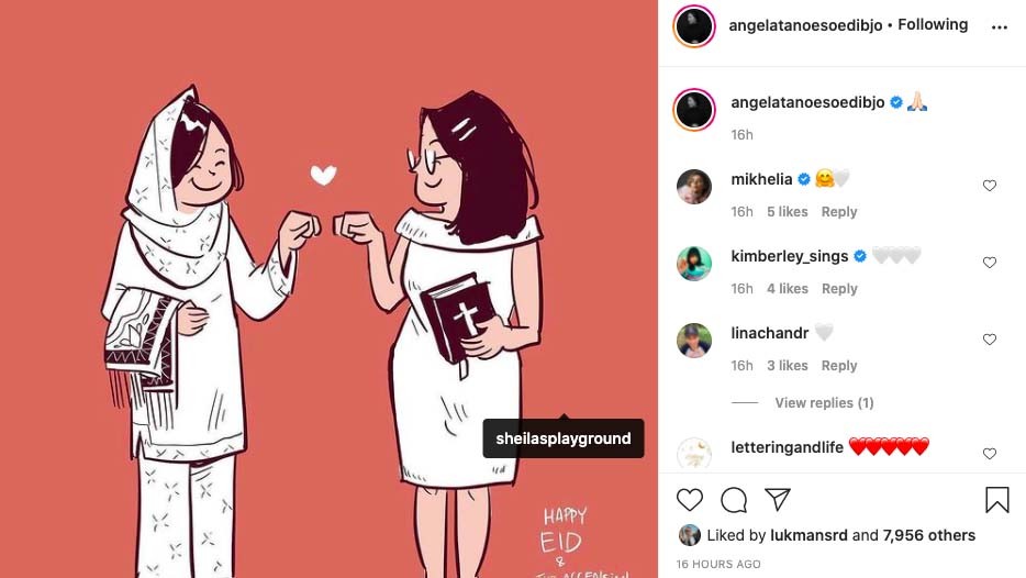 Angela Tanoesoedibjo Ajak Masyarakat Harmonis Rayakan Dua Hari Besar Agama 