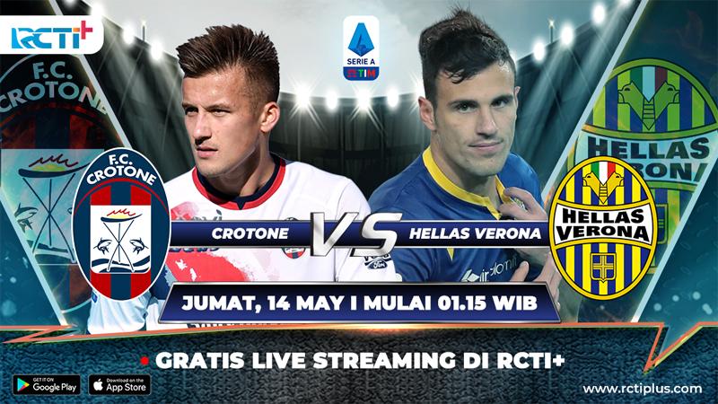 Link Live Streaming Crotone Vs Hellas Verona di RCTI+
