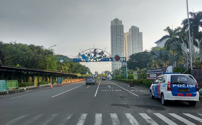 Hari Pertama Libur Idul Fitri, Kawasan Wisata Taman Impian Jaya Ancol Lengang 