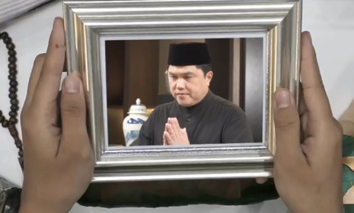 Sampaikan Ucapan Idul Fitri yang Simpatik, Erick Thohir: Sabar Ya!