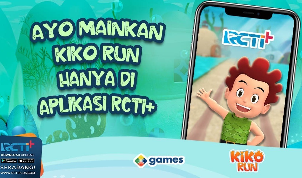 Bosan dengan Aktivitas Sehari-hari? Yuk Rasakan Sensasi Bermain Kiko Run di RCTI+