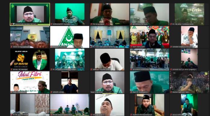 Gelar Halalbihalal Virtual, Gus Yaqut Minta Kader Ansor Percepat Adaptasi Teknologi