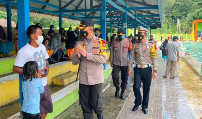 Kapolres Enrekang Tegur Keras Pengelola Wisata karena Tak Terapkan Prokes Ketat