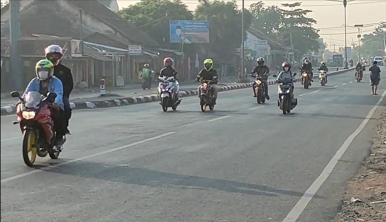 Hindari Penyekatan Arus Balik, Pemudik dari Cirebon Masih Andalkan Jalan Tikus  