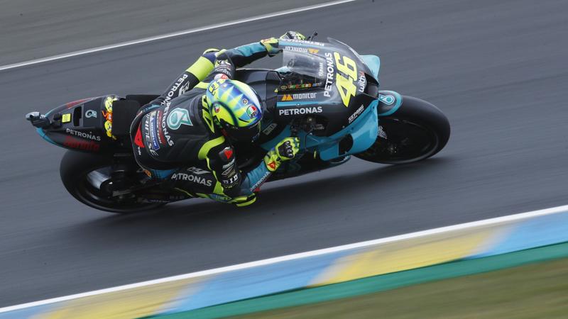 Hasil Pemanasan MotoGP Prancis 2021: Rossi Beringas, Marquez Melempem