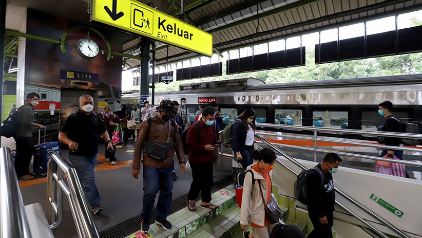 41.541 Penumpang KA Jarak Jauh Kembali ke Jakarta di Hari Terakhir Libur Panjang