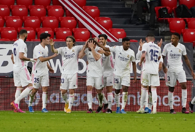 Menang Tipis di Kandang Athletic Bilbao, Real Madrid Jaga Peluang Juara