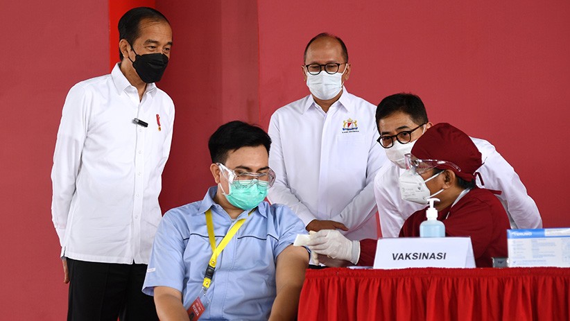 Pengusaha di Lampung Diminta Daftarkan Karyawan Program Vaksinasi Gotong Royong