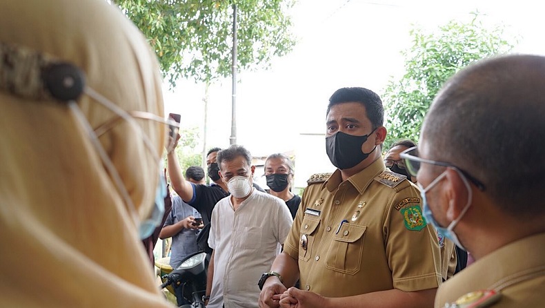 Vaksinasi Guru di Medan 80 Persen, Bobby Siap Gelar Pembelajaran Tatap Muka Terbatas