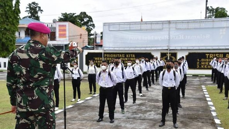 54 Calon Prajurit TNI AL Ikut Seleksi, Ini Kata Danlantamal VIII 