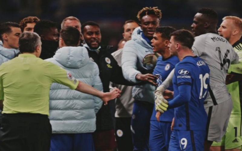 Panas! Detik-detik Thiago Silva Nyaris Adu Jotos dengan Daniel Amartey