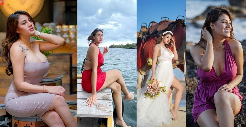 5 Pose Seksi Dea Alexa, DJ Cantik yang Pestanya Dibubarkan Satgas Covid-19