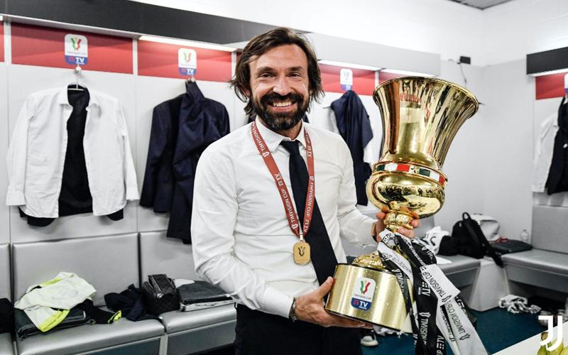 Andrea Pirlo, Lebih Sulit Juara Coppa Italia Sebagai Pemain atau Pelatih?
