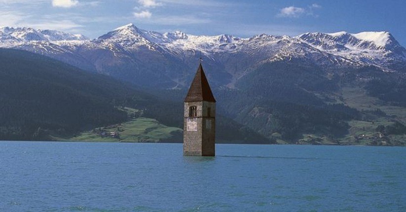 Mengenal Desa Curon di Italia yang Muncul Kembali Setelah 71 Tahun Menghilang