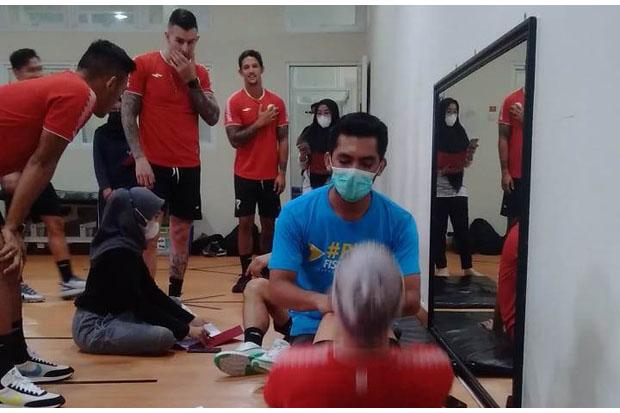  Hadapi Liga 1, PSS Jalani Pemeriksaan Fisik di Klinik Fisioterapi Unisa