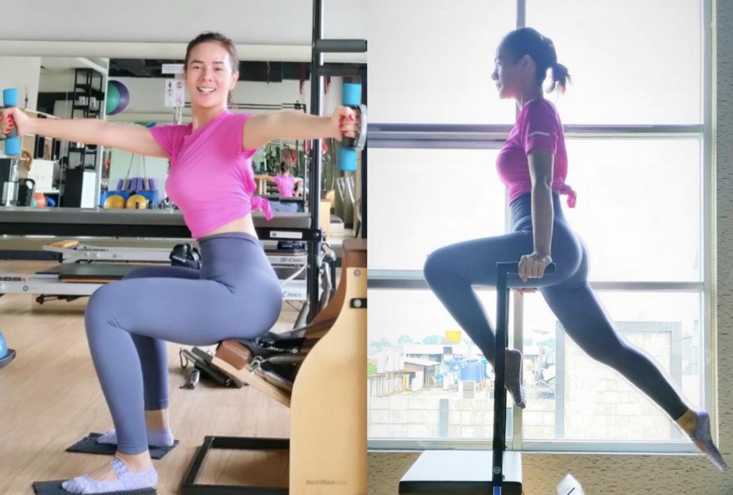 Astrid Tiar Pamer Latihan Pilates, Netizen: Perutnya Beli di Mana Tipis Gitu?