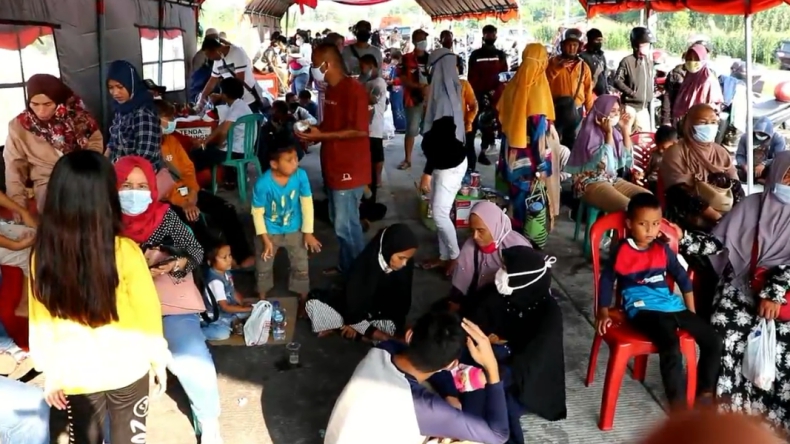 Terjaring Tes Antigen di Rest Area, 77 Pemudik di Lampung Tengah Reaktif Covid