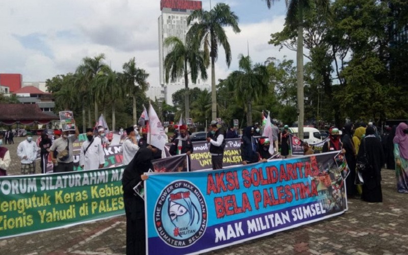 Kutuk Kekejaman Israel, DPRD Sumsel Satu Suara dengan Pendukung Kemerdekaan Palestina