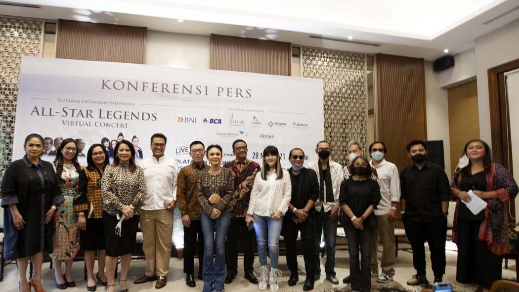 Konser Gratis, Yuni Shara dan Trie Utami Meriahkan All Star Legends Virtual Concert
