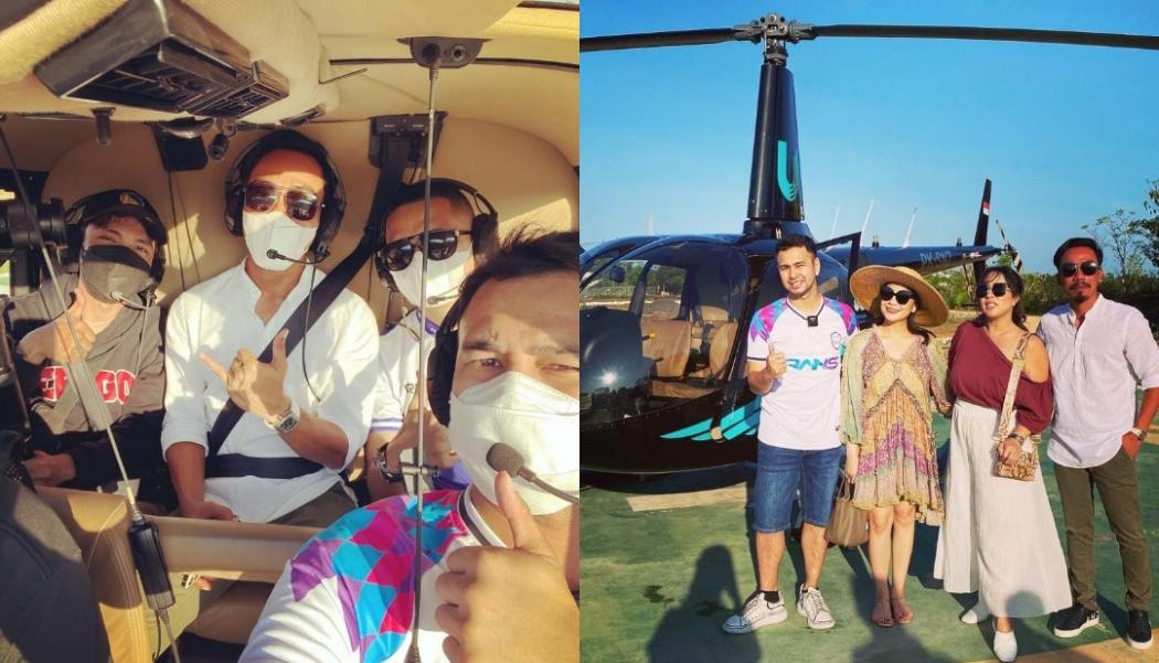 Raffi Ahmad Sidak Klubnya Rans Cilegon FC Pakai Helikopter, Netizen: Keren Amat