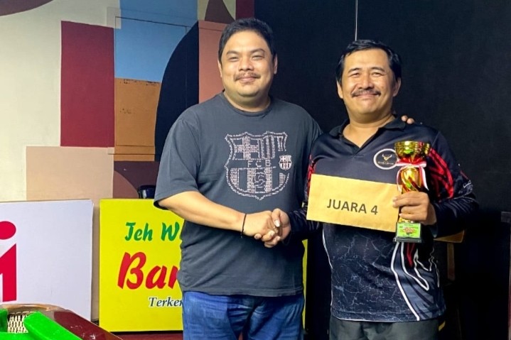 Atlet Biliar Jawa Barat Irwanto Raih Juara Turnamen Snooker Six Handicap