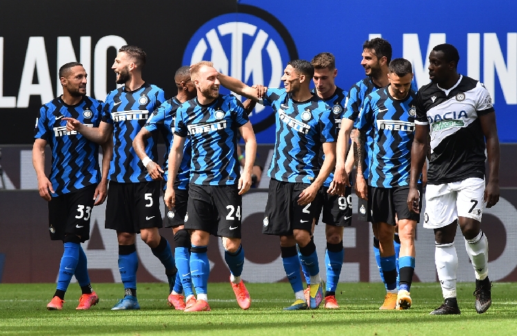 Lengkapi Pesta Juara Liga Italia, Inter Milan Bantai Udinese di Giuseppe Meazza 