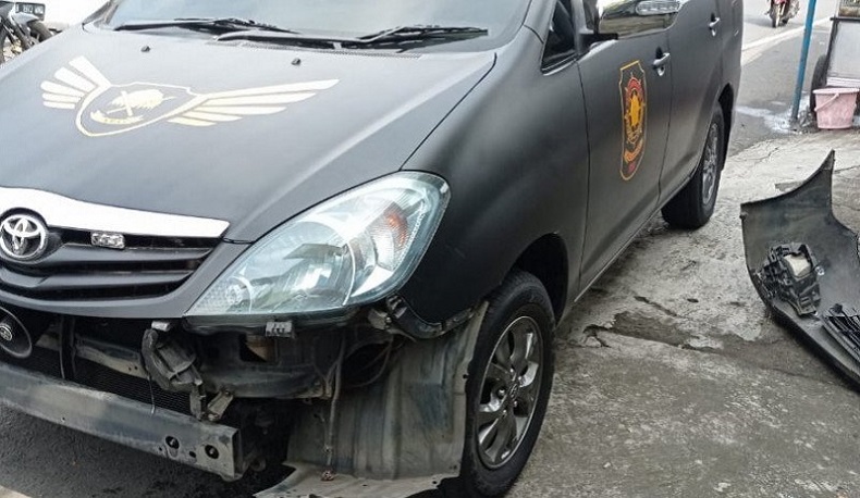 Usai Konvoi, Pengendara Moge Tabrak Mobil Satpol PP dan 3 Motor di Bogor