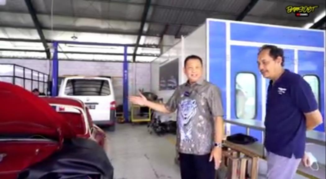 Bamsoet Gerebek Bengkel Mobil Klasik di Bali, Temukan Mobil Crazy Rich Tanjung Priok Ahmad Sahroni 