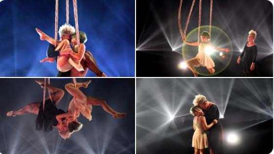 Sembuh dari Covid-19, Pink dan Putrinya Kompak Tampil di Billboard Music Awards