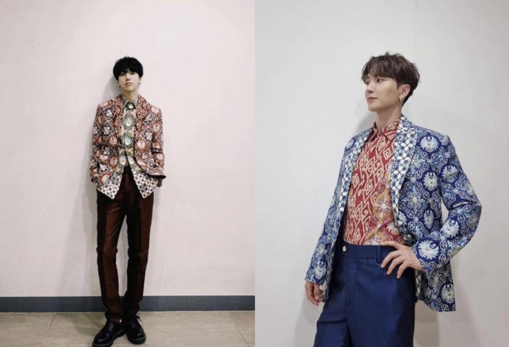 Leeteuk dan Yesung Super Junior Pakai Batik Rancangannya, Ridwan Kamil: Siap Kondangan dan Ikut Pilkada!