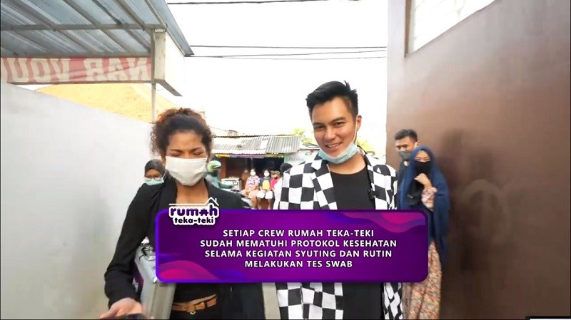 Indahnya Berbagi Baim Wong dan Zsa Zsa Utari dalam Rumah Teka Teki GTV