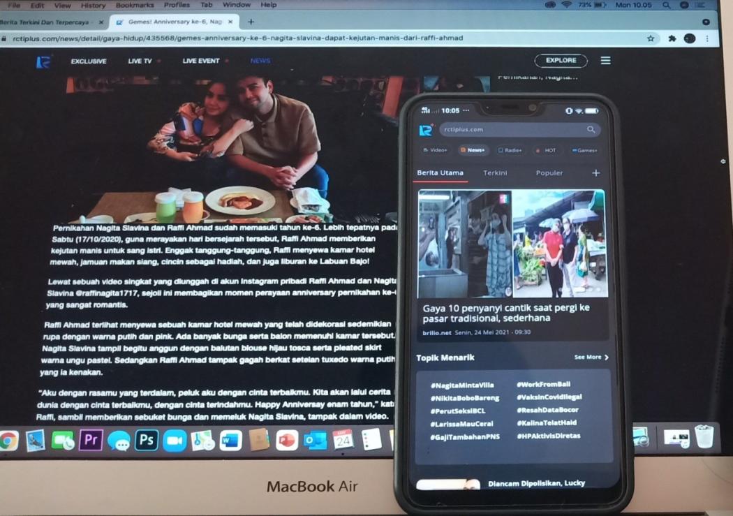Ingin Tahu Seluk Beluk Kehidupan Para Artis? Simak News RCTI+