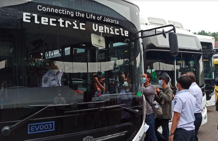 100 Bus Listrik Transjakarta Segera Dioperasikan, PPD Banggakan Buatan Lokal