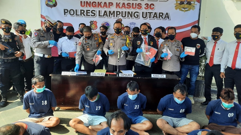 Nyambi Jadi Begal, Wartawan Media Online di Lampung Utara Ditangkap Polisi