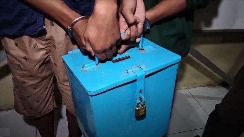 Kakak Adik Masih Remaja Ditangkap Warga usai Berulang Kali Curi Kotak Amal di Asahan