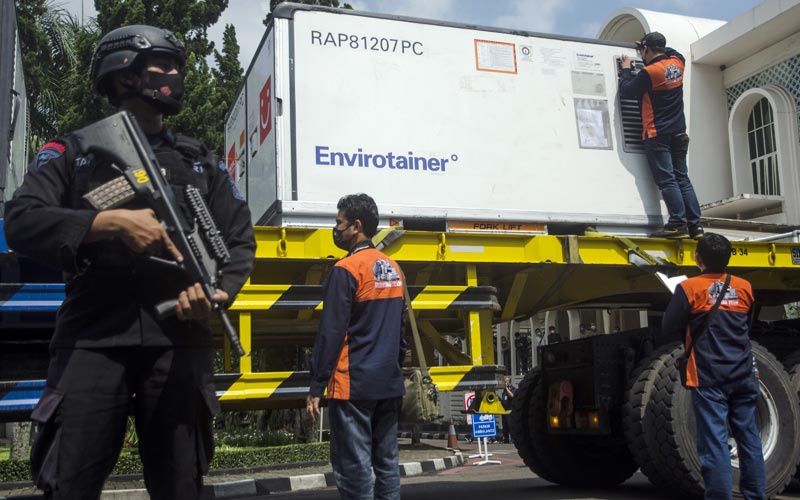 Satu Pekan, Bio Farma Distribusikan 15,4 Juta Dosis Vaksin ke Seluruh Indonesia
