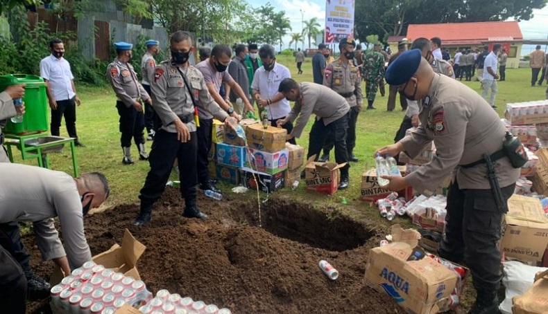 Polda Malut Siap Berantas Peredaran Miras, Utamanya Cap Tikus