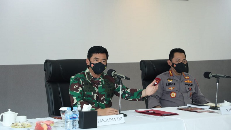 Panglima TNI dan Kapolri Bertemu Kepala Daerah se-Papua, Bahas Masalah Keamanan hingga PON
