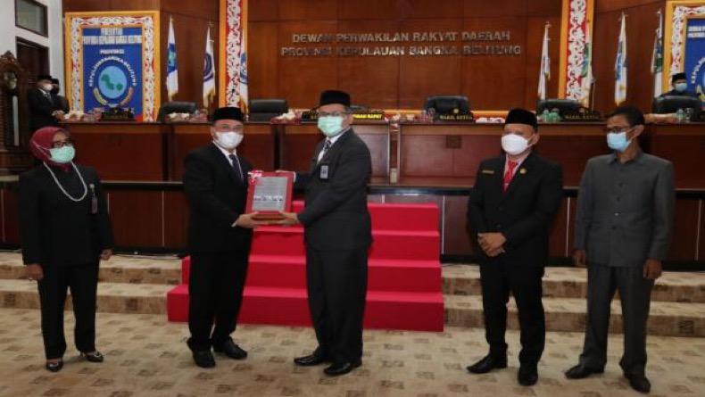 Pemprov Babel Kembali Raih WTP Empat Kali Berturut-turut 