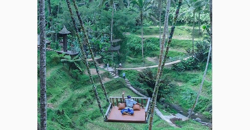 5 Daya Tarik Alas Harum Tegallalang Bali, Agrowisata yang Diapresiasi Sandiaga Uno