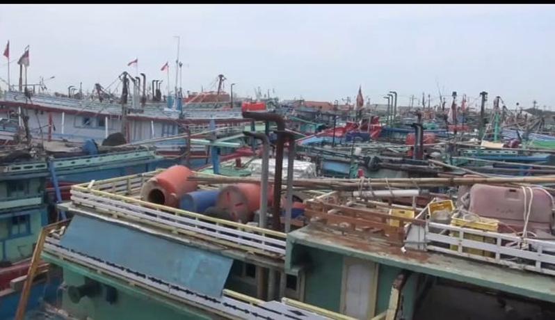 Ribuan Kapal Menumpuk di Pelabuhan Tegal, Nelayan Mengeluh Tak Bisa Melaut