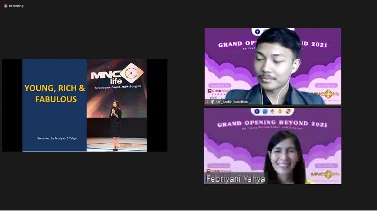  MNC Life dan IPB University Semangati Entrepreneur Muda Melalui Beyond 2021  