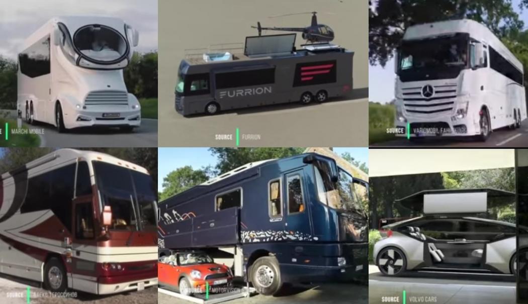 6 Mobil Rumah Termewah di Dunia: Fasilitas Hotel Bintang 5, Ada Helipad dan Garasi 