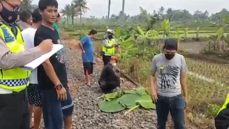 Perempuan Lansia Tanpa Identitas Tewas Tertabrak KA Siliwangi di Cianjur