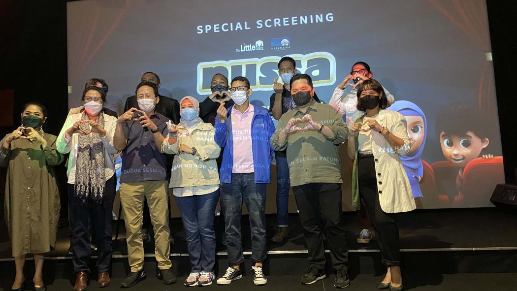 Terharu, Sandiaga Uno Hampir Menangis Nonton Film Animasi Karya Anak Bangsa