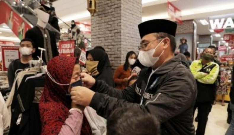 Kepatuhan Warga Babel Gunakan Masker Masih Rendah 
