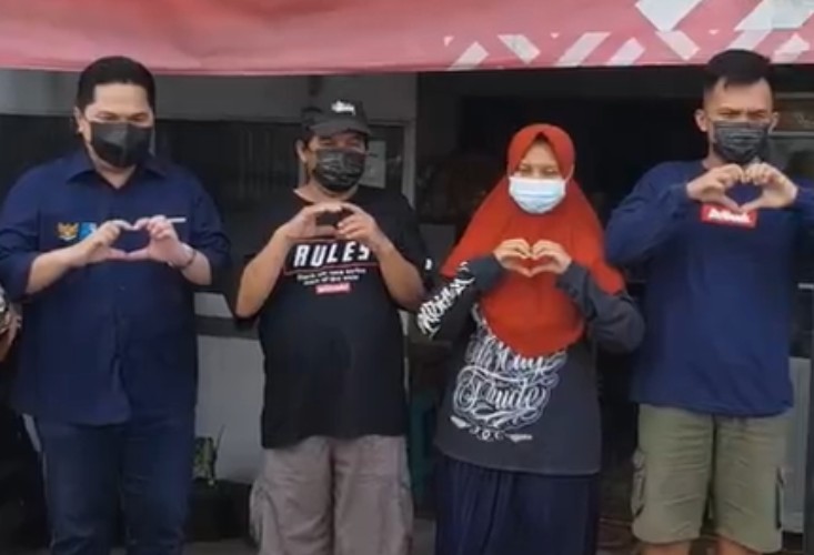 Erick Thohir Carikan Pekerjaan untuk Anak Pak Thohir, Warganet Iri